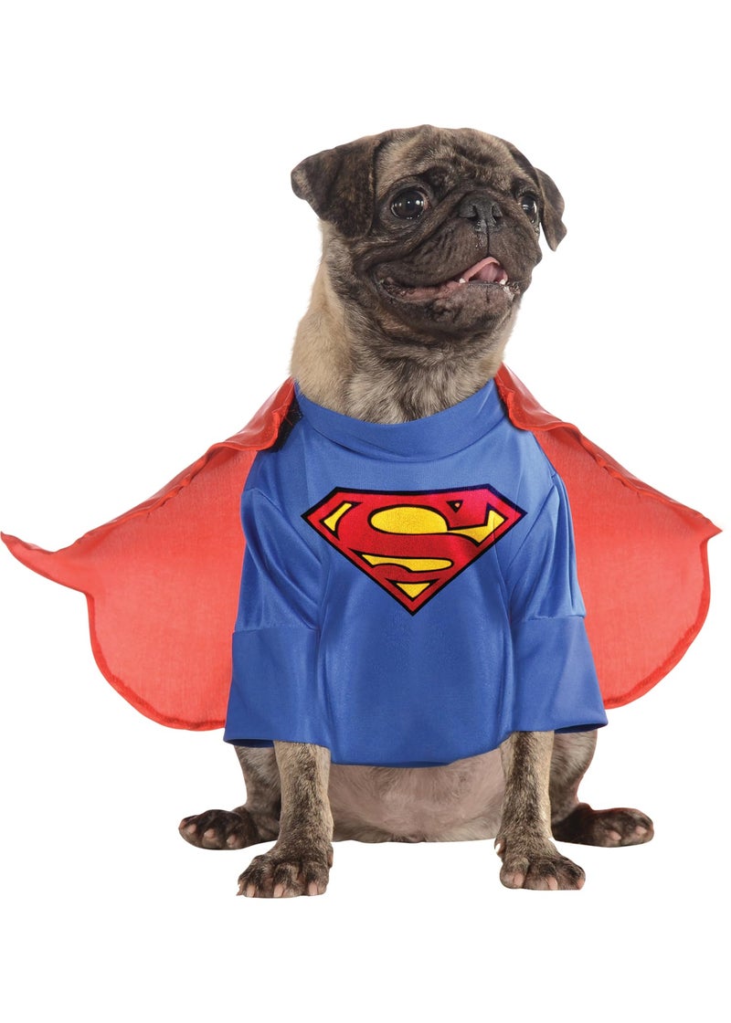 Rubies DC Comics Superheroes: Superman Pet Costume for For Dogs or Cats by Rubies, XL - Image 1